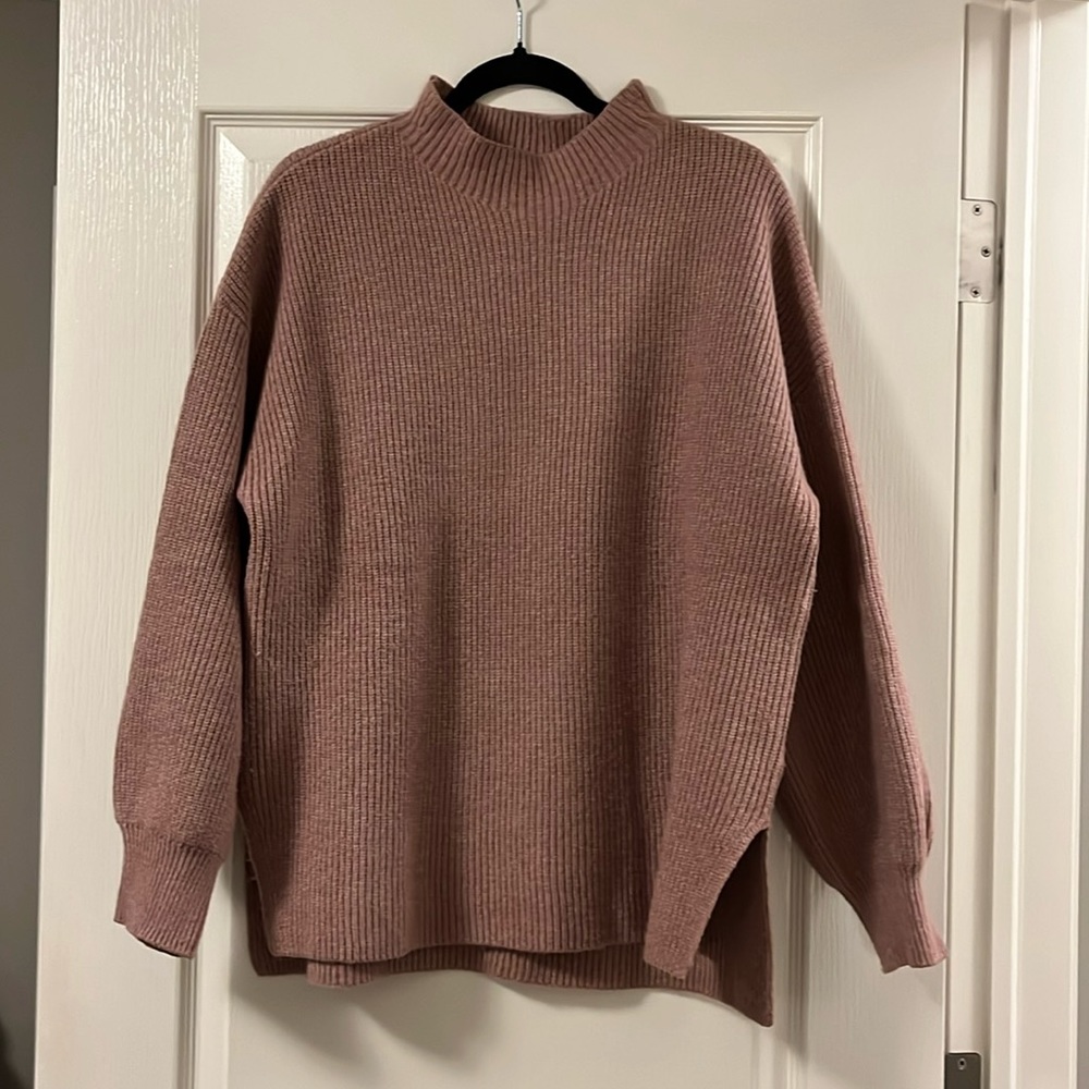 Oversized heavyweight knit sweater 💕